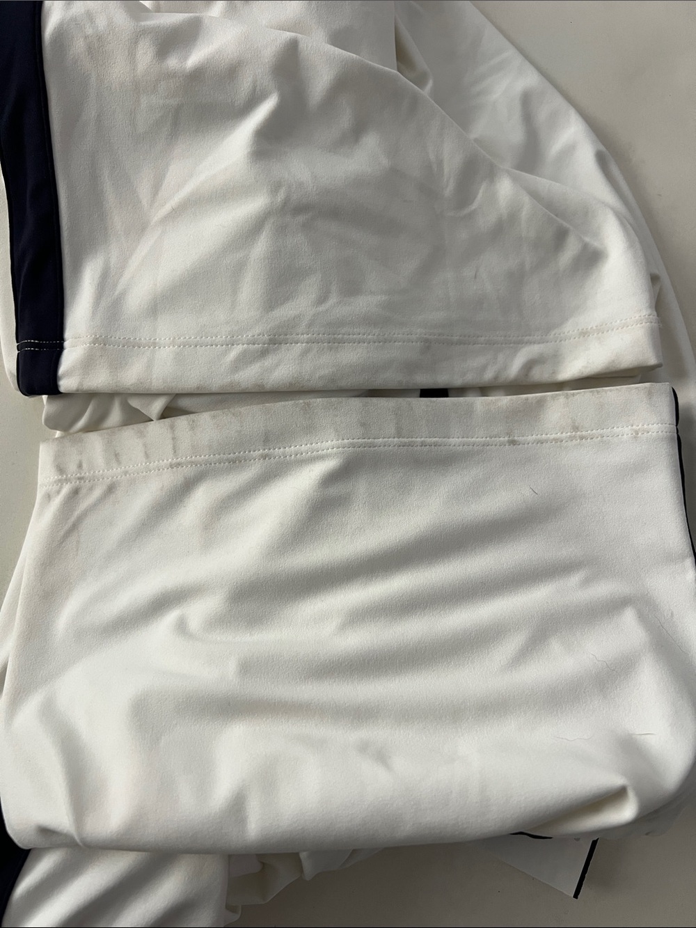 SPLITS59 Maxie Rigor Track Pant Wide Leg in White / Indigo Blue Small $178 - Picture 6 of 7